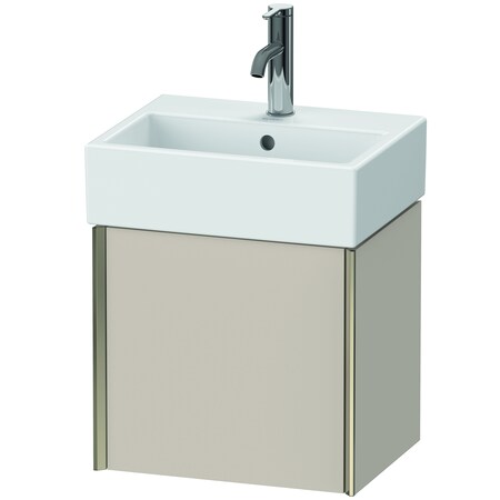 Xviu Wall-Mounted Vanity Unit Taupe Matt